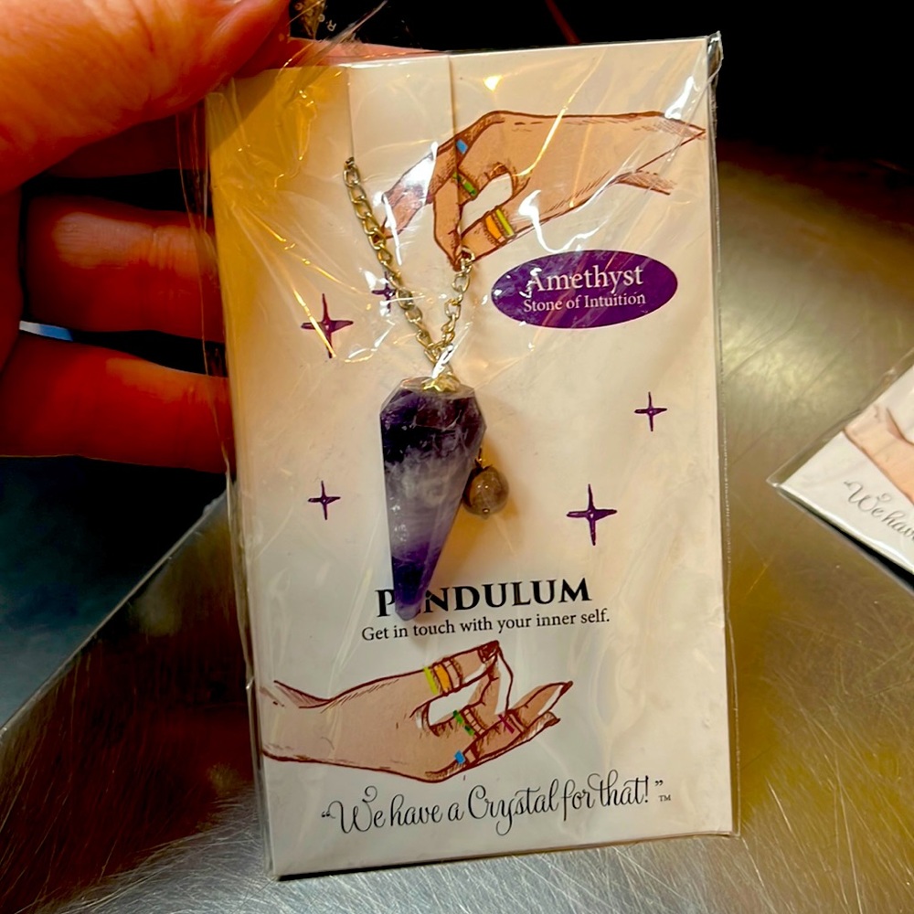 Amethyst pendulum